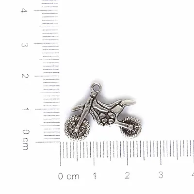 Dirt Bike Charm Necklace Motocross Enduro Jewelry • $6.20