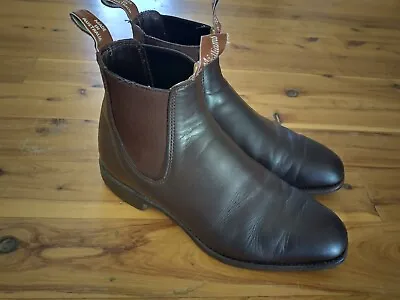 RM Williams Dynamic Flex Craftsman Boots 8G Yearling Leather R.M. Comfort • $250