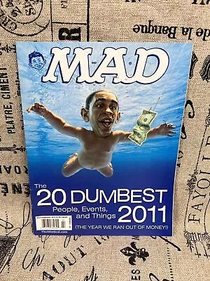 Mad Magazine #513 February 2012 Nirvana Obama • $6.50