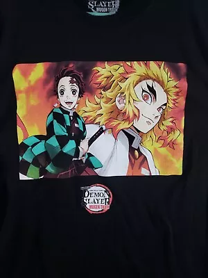 Demon Slayer The Movie Mugen Train Long Sleeve Shirt Medium  • $14.99