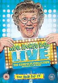 Mrs Brown's Boys: Live 2012-2015 DVD (2015) Brendan O'Carroll Cert 15 4 Discs • £4.48