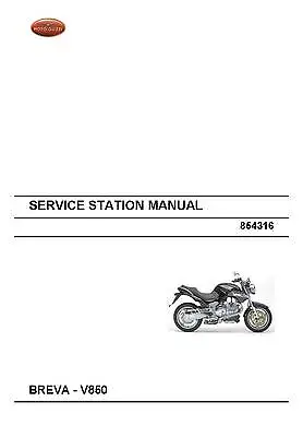 Moto Guzzi Workshop Service Manual BREVA - V850 • $25