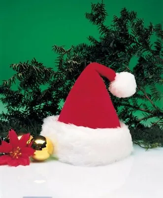 Santa Claus Premier Adult Hat Christmas Mrs. Elf Costume • $8.99