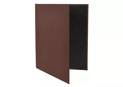Winco LMD-811BN Brown Two-Views Menu Cover For 8.5x11-Inch Insets • $28.53