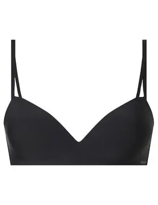 Calvin Klein Seductive Comfort Wireless Plunge Bra 000QF6017E Non-Wired Bras • £33.60