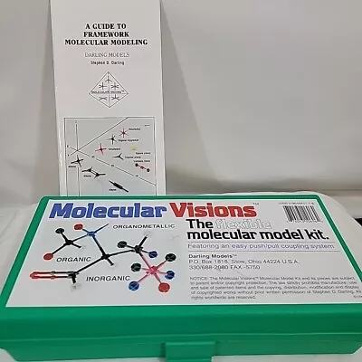 Molecular Visions The Flexible Molecular Model Kit Organic Chemistry Darling • $12.99