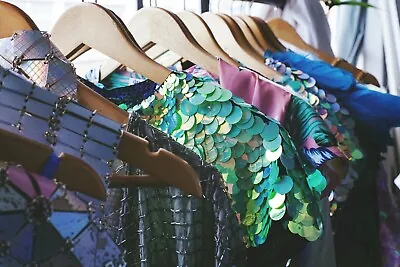 £35 • Buy Sequin Clothes Dress Top Iridescent Matching Jewellery To Choose From