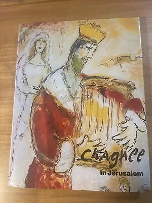 Marc Chagall In Jerusalem - 1st Ed. - 1983 - Dj - Original Litho. • $14.99