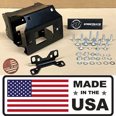 $37.90 • Buy [SR] Winch Mount FOR 2011-2022 Polaris ATV Sportsman 400 450 500 550 570 800 850