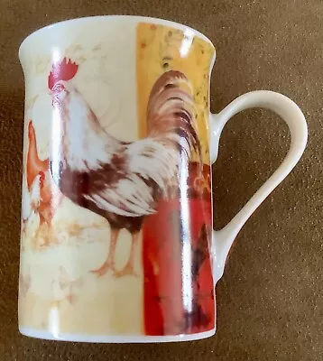 Masterpiece Collection Rooster And Chickens Coffee Cup Mug 8 Ounce • $9