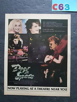 Michael Hutchence Dogs In Space Movie Promo Print Advertisement Vintage 1987 • $8.95