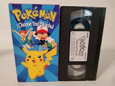 Pokemon  I Choose You Pikachu VHS • $37.99