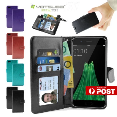 $9.80 • Buy OPPO F1S Leather Flip PU Wallet ID Card Premium Case Cover For Oppo A59/A160 AU