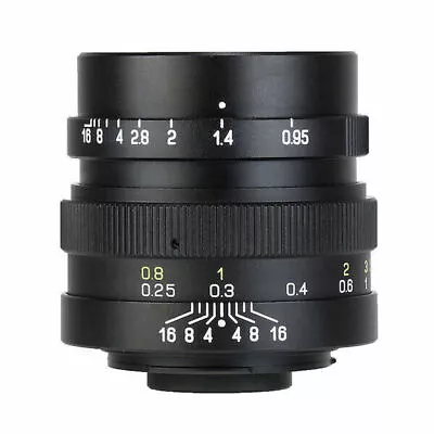 ZhongYi Mitakon SPEEDMASTER 25mm F0.95 For Micro Four Thirds (M4/3 MFT) =Black= • £285.44