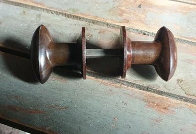 £22 • Buy One Pair Of Vintage Oval Bakelite Door Handles & 2 Backplates