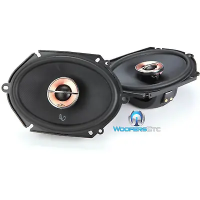 INFINITY KAPPA 683XF 6 X8  300W 2WAY SILK DOME TWEETERS COAXIAL CAR SPEAKERS NEW • $186.99