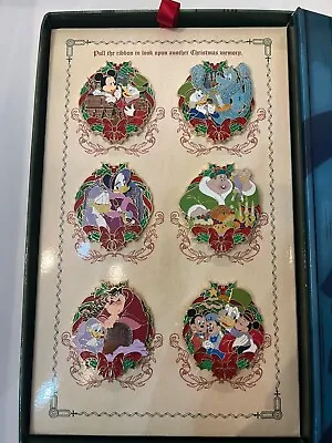 Disney Pin WDI MOG Mickey’s Christmas Carol Scrooge Ghost Family Box Set LE 100 • $550