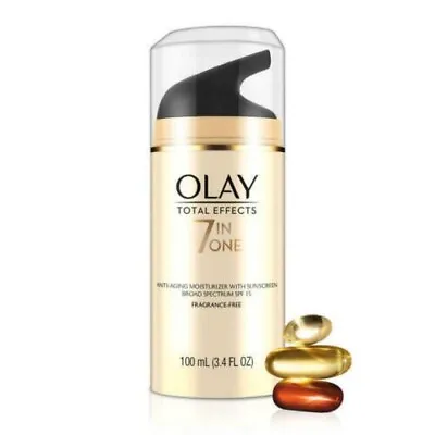 $51.29 • Buy OLAY Total Effects 7-in-1 SPF 15 Moisturizer Fragrance Free 3.4 Fl Oz / Exp 2024