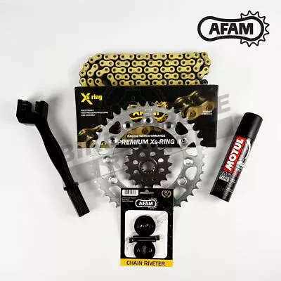 AFAM Recommended X-ring Chain And Sprocket Kit Fits Kawasaki ER5 500 1997-06 • £104