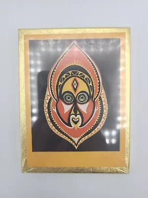 Vintage Sealed 50 Ct. Antioch Bookplates Company Tribal Mask African MCM • $15