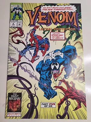 Venom: Lethal Protector #5:  Symbiocide!  Marvel 1993 NM/MT • $28