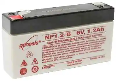 Enersys Np1.2-6 6v 1.2ah • £9.99