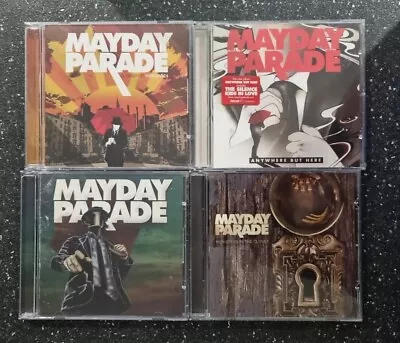 MAYDAY PARADE 4 X CD Anywhere But Here Lesson In Romantics Monsters The Closet • $15.14