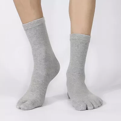 £2.72 • Buy Men Women Five Finger Toe Socks Cotton Blend Breathable Casual Sports Hosiery
