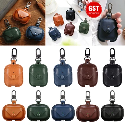 $5.65 • Buy Luxury Leather Shockproof Case Cover For Apple Airpods Pro/Pro 2 Generation 2/3