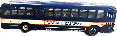 Corgi 1:50 Scale Diecast Gm Wabash Railway Crew Bus #7 • $9.99