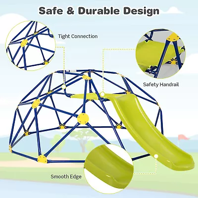 £125.99 • Buy Kids Geometric Dome Climber Climbing Dome & Play Set Outdoor & Indoor Playground