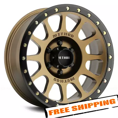 Method Race 305 NV Wheel 17x8.5 (0 6x139.7 108) Bronze Single Rim • $319