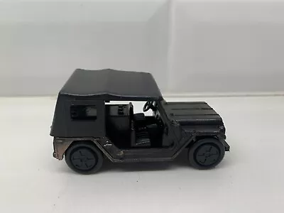 Vintage Die Cast Metal Pencil Sharpeners - Jeep With Removable Top • $3.99