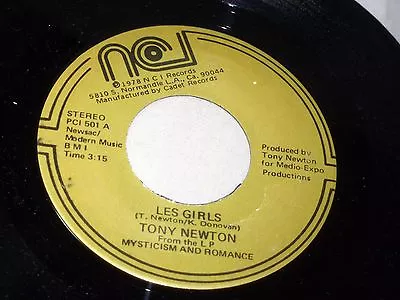 Tony Newton: Les Girls / Mystic Pipers  [Unplayed Copy] • $24.97