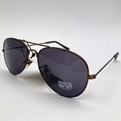 Solar Flair Sunglasses 400% Block UV Protection + Bonus Pouch! #29499 Brown/Gray • $4.99