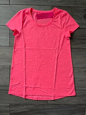 Lilly Pulitzer Etta Scoop Neck Top Coral Sands Nwt • $39.99