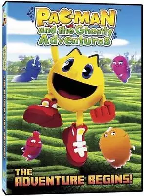 PAC-MAN And The Ghostly Adventures - THE ADVENTURE BEGINS - DVD - VERY GOOD • $9.94