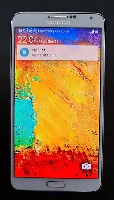 Samsung Galaxy Note 3 SM-N9005 Unlocked Smartphone 32GB WHITE • $85