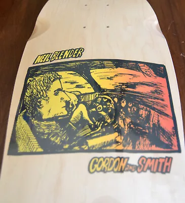 Neil Blender Driver Skateboard Deck G&S Gordon And Smith Santa Cruz Vans Jessee • $385