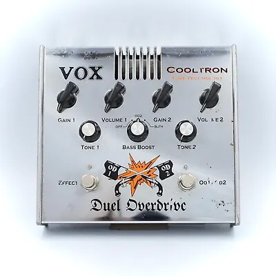 VOX CT-07DO Duel Overdrive Cooltron Tube Guitar Effect Pedal 001295 • $78