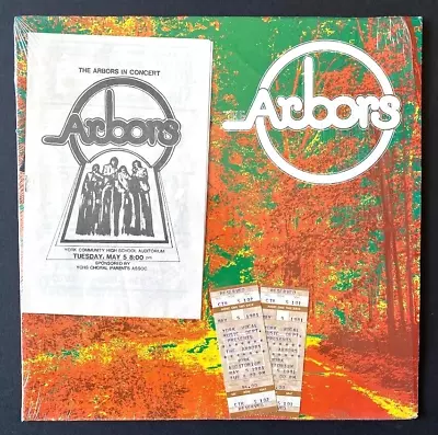 The Arbors • S/T Self Titled W/ Tickets MASTERDISK Vinyl Record LP NM M- • $9.99