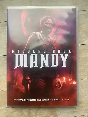 Mandy (DVD 2017) Nicolas Cage - Panos Cosmatos - Horror Cult - No Scratches • $4.99