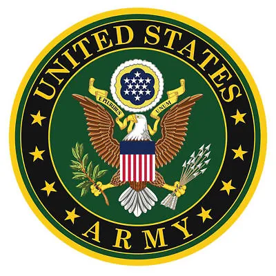 US ARMY MILITARY DECAL WALL HIGH QUALITY STICKER 3M CAR TRUCK Window Laptop • $1.99