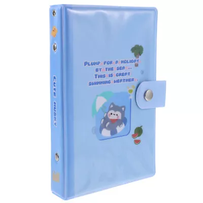  Plastic Note Book Cover A5 Binder Album Shell Refillable Folders Adhesive • £10.85