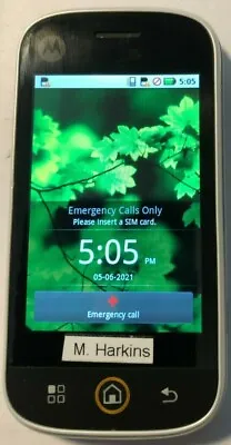 Motorola Cliq Black MB200 (T-Mobile) MINT Used Fast Ship Test Unit Production • $34.88