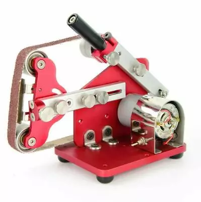 Mini Belt Machine Micro Table Polishing Machine DIY Sander Grinder 7000rpm • $100.99