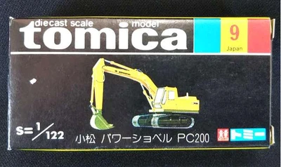 £85.90 • Buy Komatsu Power Excavator PC200 Model No.  Tomica Black Box 9 3 TOMY