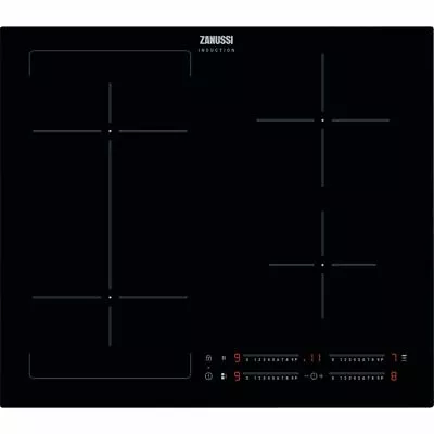 Zanussi ZIFN644K 59cm 4 Burners Induction Hob Touch Control Black • £359