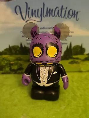 DISNEY Vinylmation 3  Park Set 1 Urban Redux Purple Tuxedo Variant Monster • $11.99