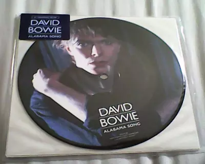 DAVID BOWIE Alabama Song 7'' Picture Disc 40th Anniversary NEW No Splits • £25